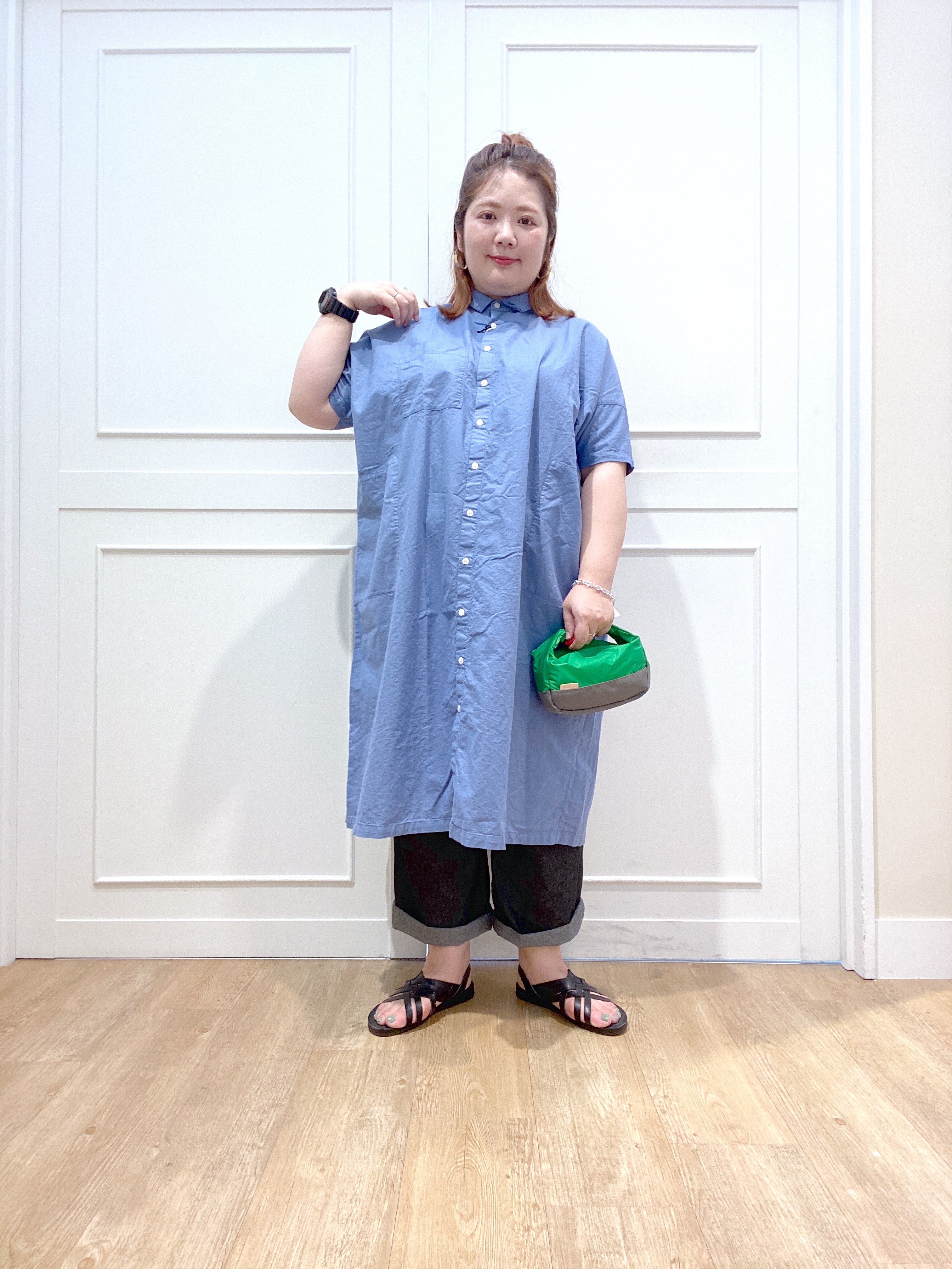 ゆったりコーディネート