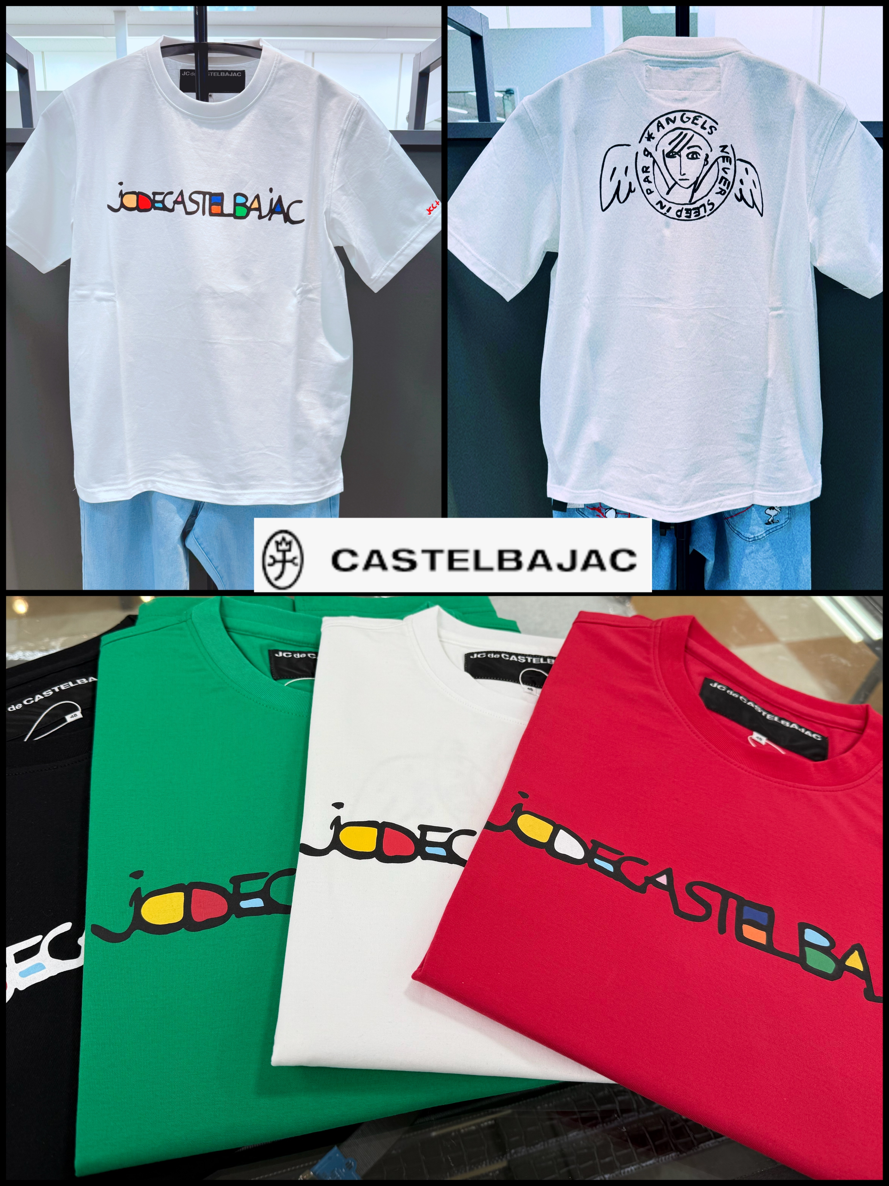 CASTELBAJAC半袖Tシャツ入荷
