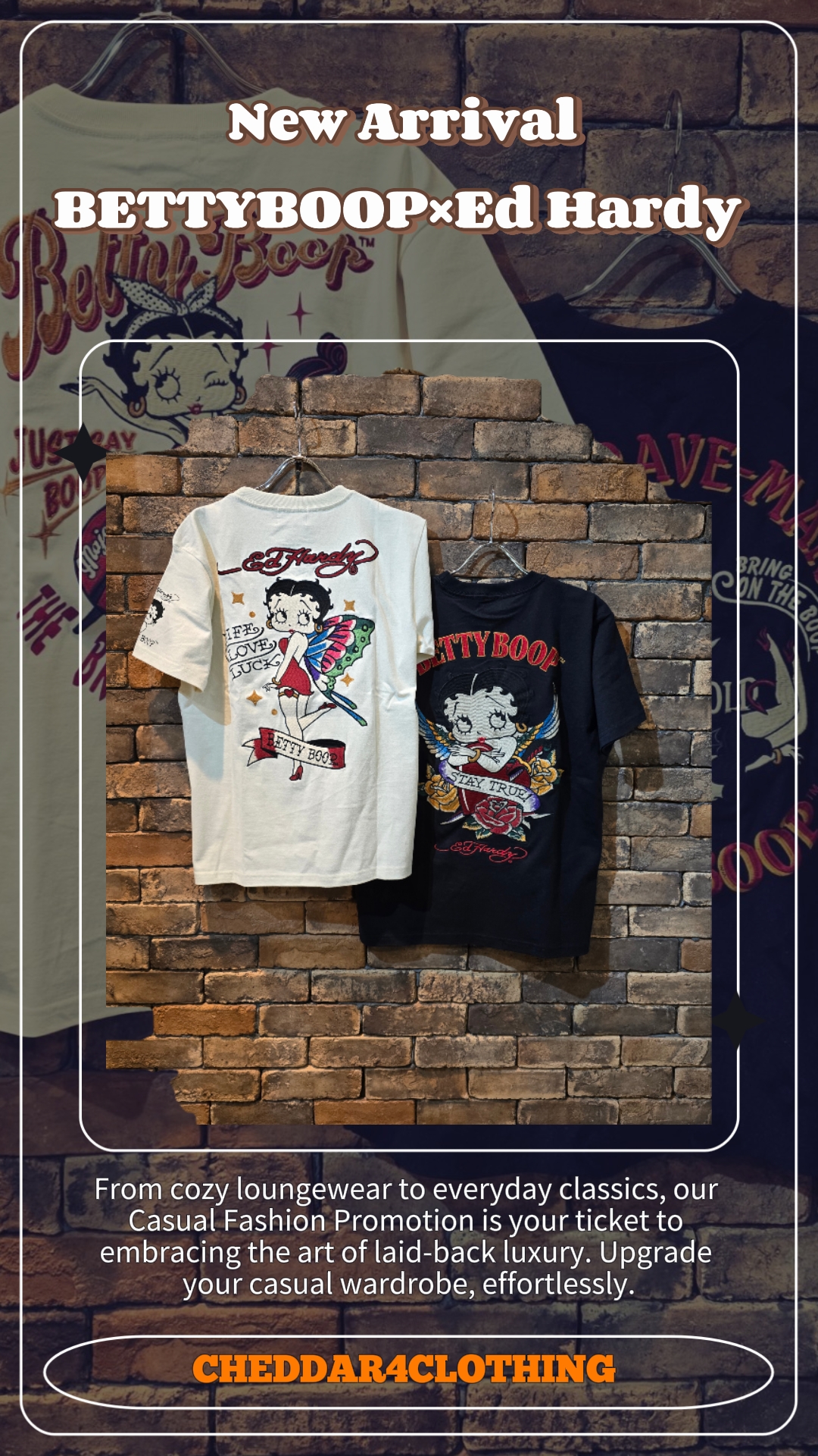 BETTYBOOP×Ed Hardy 