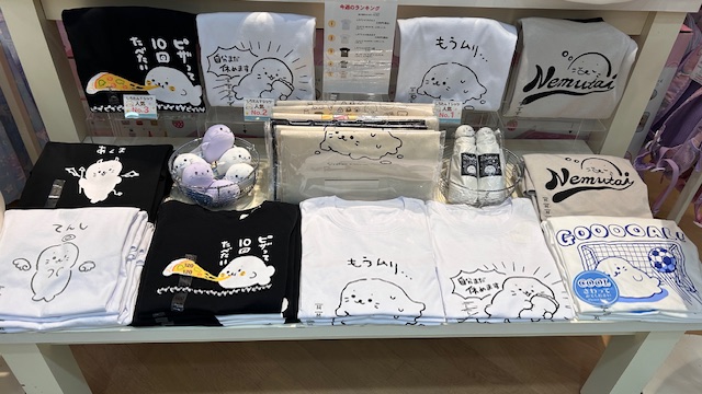 【なごみ雑貨】しろたんTシャツ