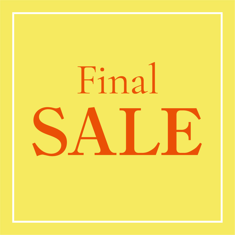 FinalSale開催！！