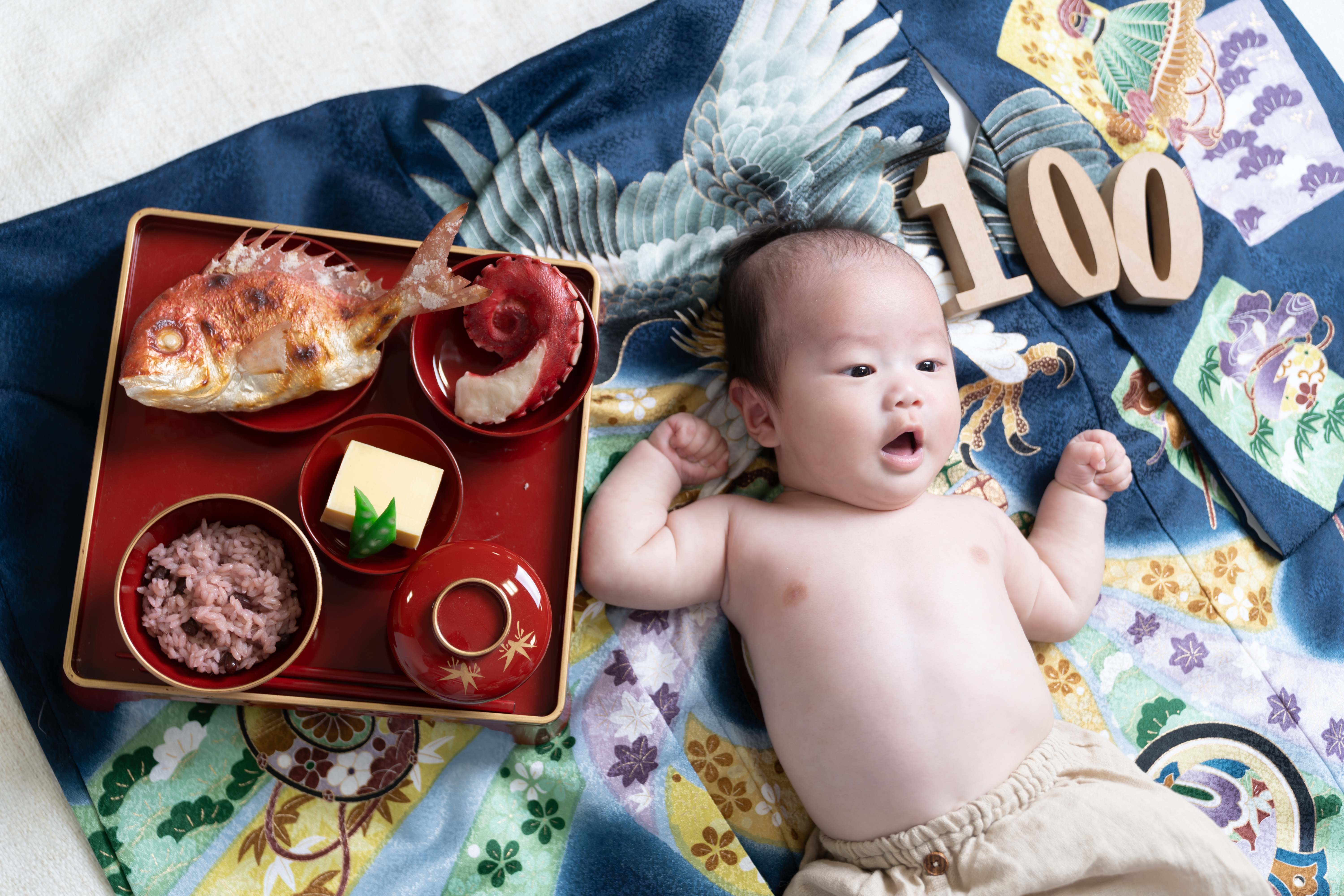 お宮参り・百日祝い撮影