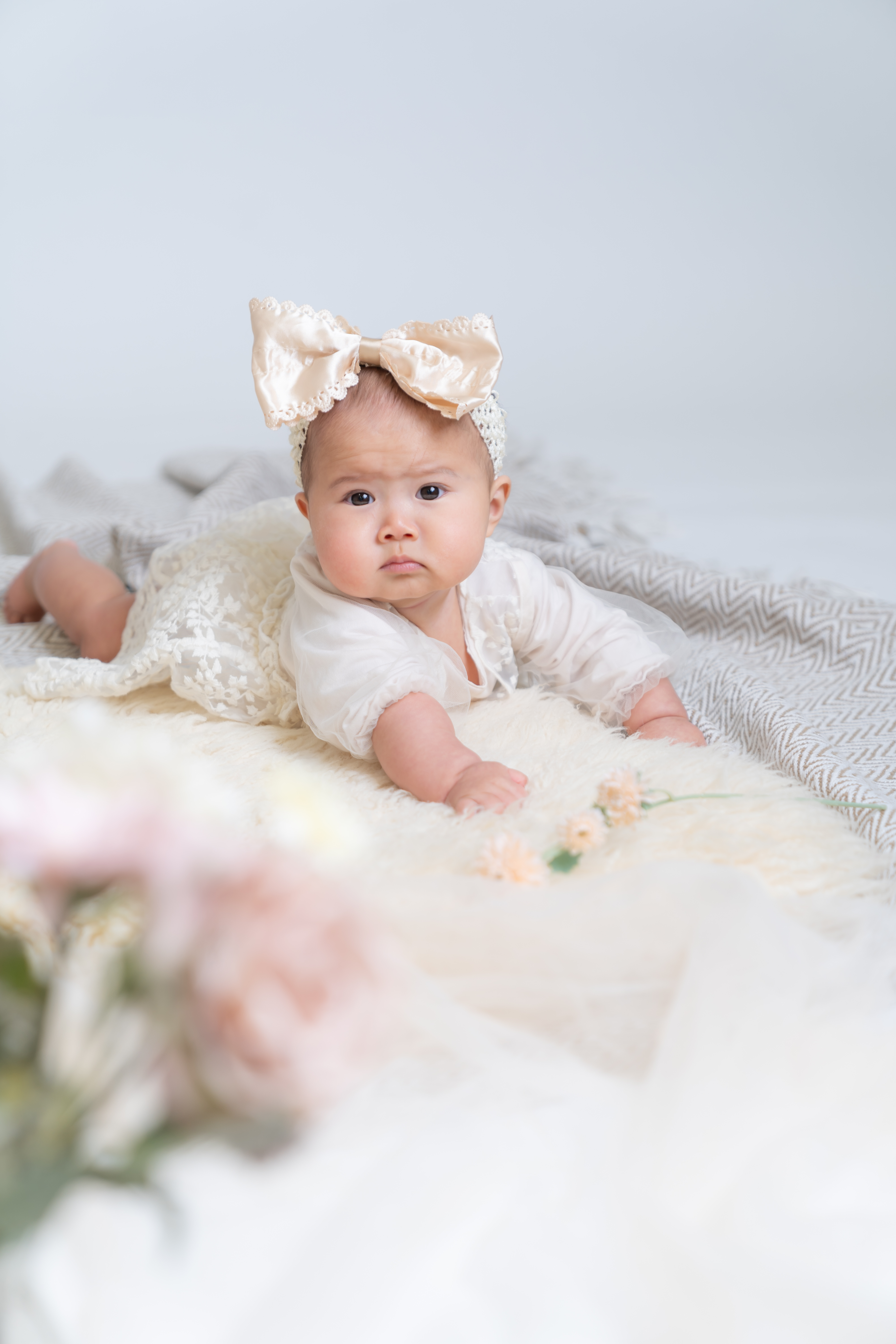 かわいいベビーフォトを残しましょう