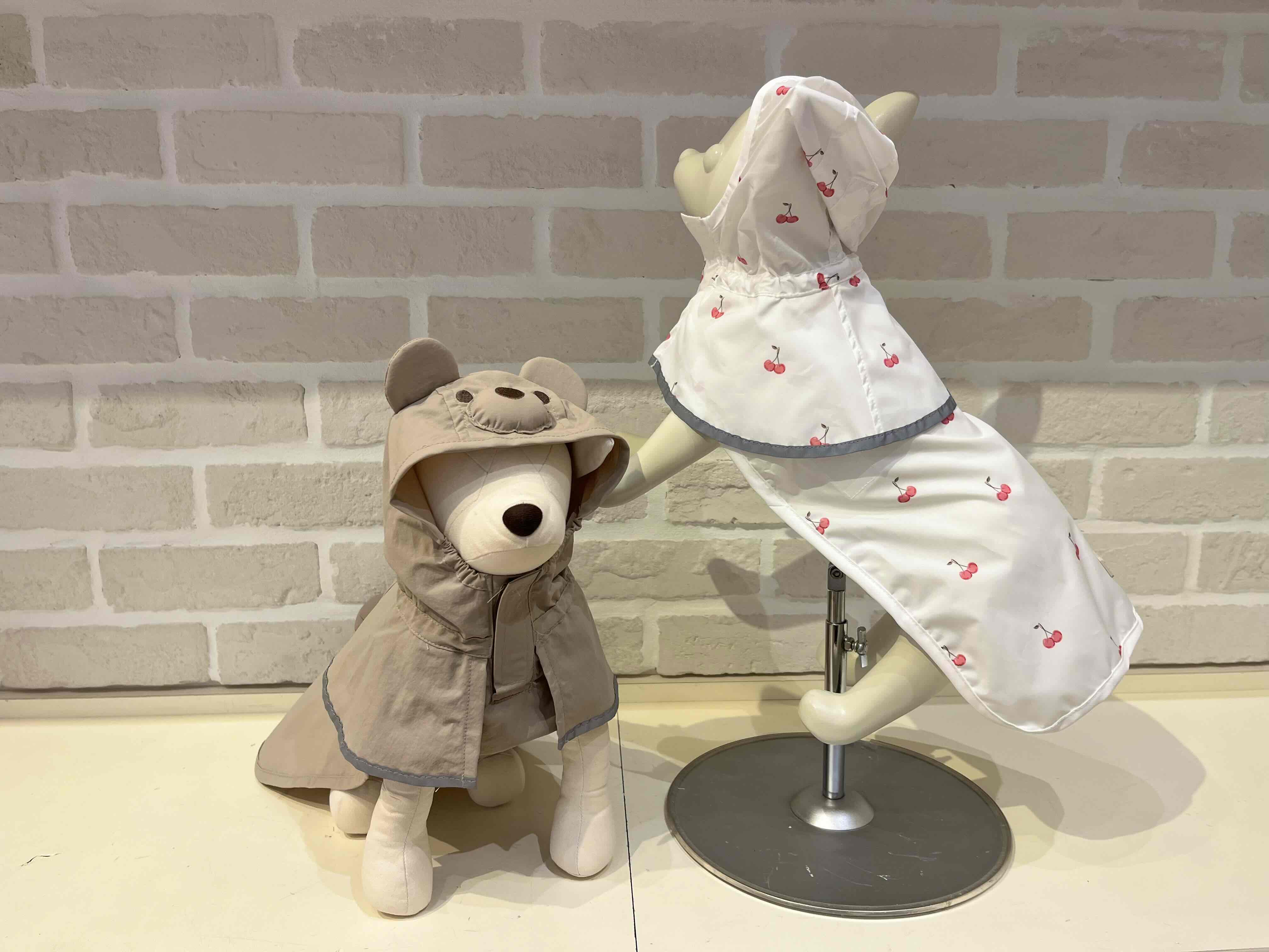 【PET】ケープ付きレインコート