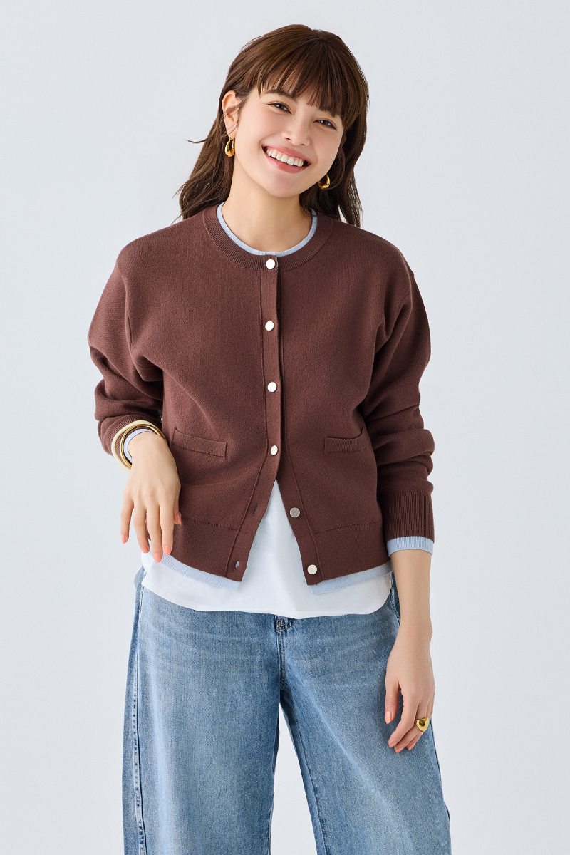 自由自在に着こなしを楽しめる、春アイテム