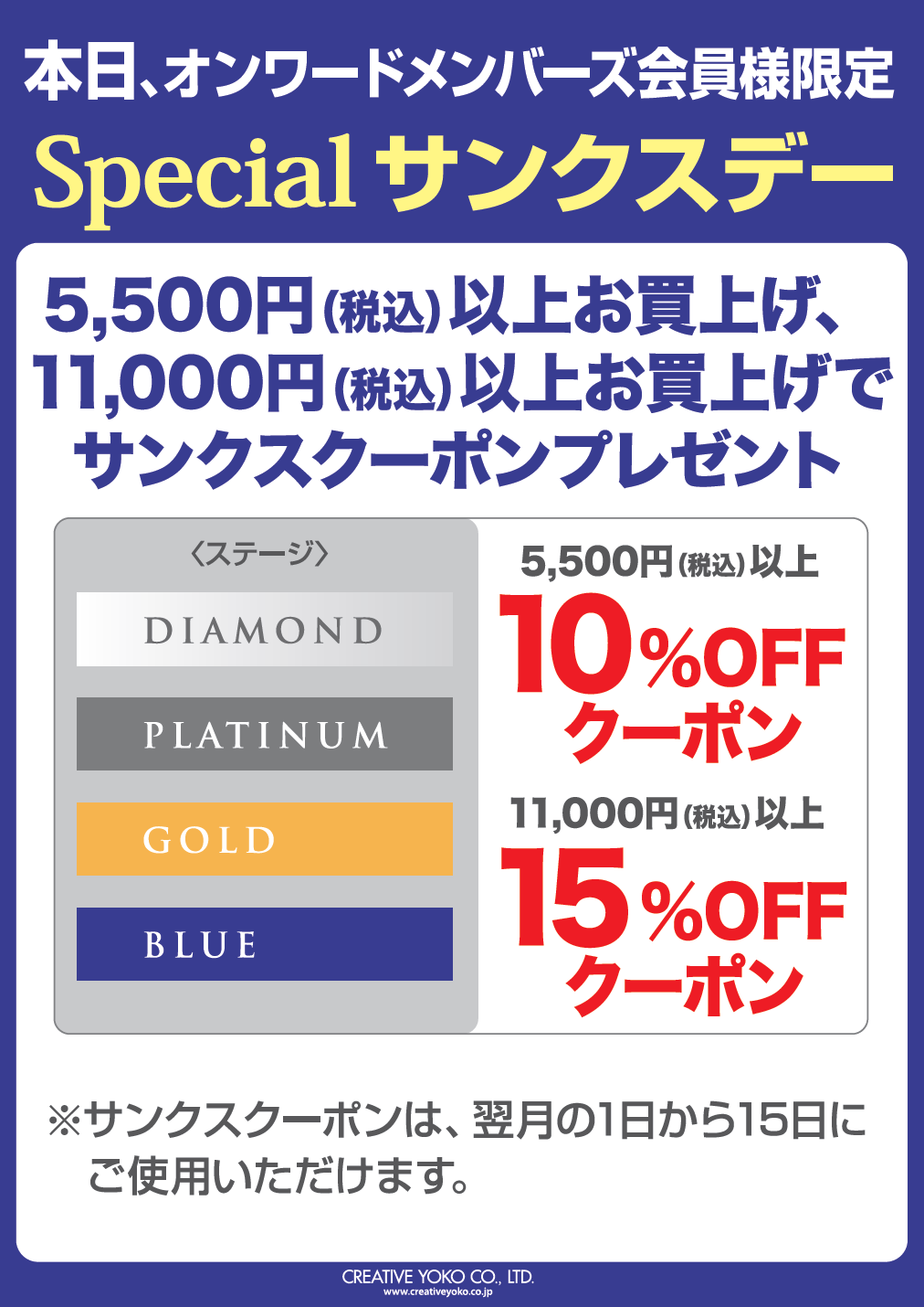 【共通】スペシャルサンクスデー